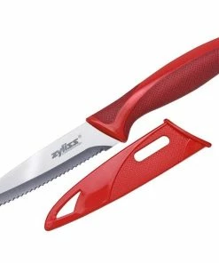 Zyliss 4" Serrated Paring Knife | Red -Knife-shop maxresdefault 123 42
