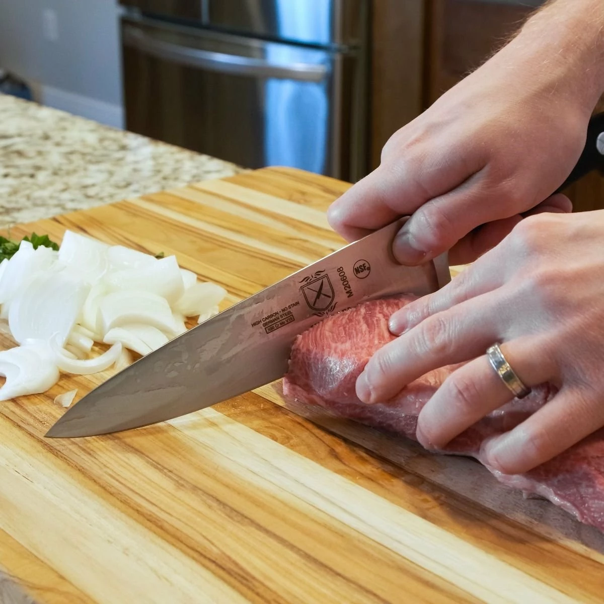 Mercer Cutlery Mercer Renaissance Knife Set Glass 6 Piece Set 2 Mercer Cutlery Mercer Renaissance Knife Set Glass 6 Piece Set - Image 2