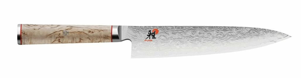 Miyabi Knives - 8" Chef's Japanese Knife - Birchwood SG2 1 Miyabi Knives - 8" Chef's Japanese Knife - Birchwood SG2