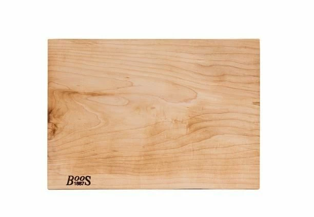 John Boos 17" X 12" Rustic Edge Cutting Board - Maple 2 John Boos 17" X 12" Rustic Edge Cutting Board - Maple - Image 2