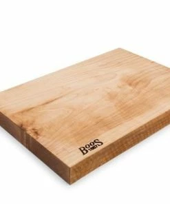 John Boos 17" X 12" Rustic Edge Cutting Board - Maple
