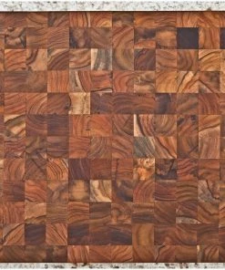 TeakHaus End Grain Butcher Block (Square) | 12" X 12" X 2"