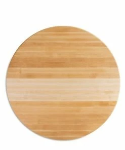 John Boos - 18" Round Cutting Board - Edge Grain - Maple -Knife-shop r18 round edge grain cutting board in maple