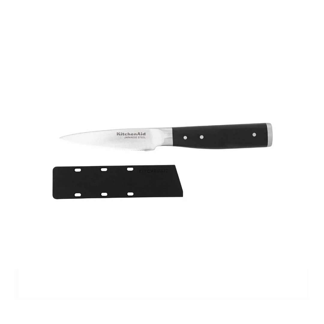 KitchenAid Non-Electrics KitchenAid Gourmet Forged 3.5" Paring Knife With Sheath | Serrated 2 KitchenAid Non-Electrics KitchenAid Gourmet Forged 3.5" Paring Knife With Sheath | Serrated - Image 2