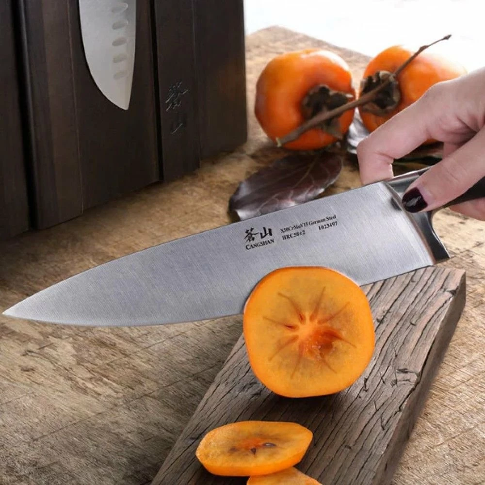 Cangshan Cutlery Cangshan A Series Denali 14-Piece Magnetic Knife Block Set 5 Cangshan Cutlery Cangshan A Series Denali 14-Piece Magnetic Knife Block Set - Image 5