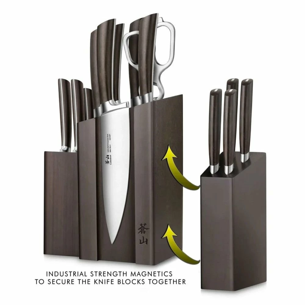 Cangshan Cutlery Cangshan A Series Denali 14-Piece Magnetic Knife Block Set 3 Cangshan Cutlery Cangshan A Series Denali 14-Piece Magnetic Knife Block Set - Image 3