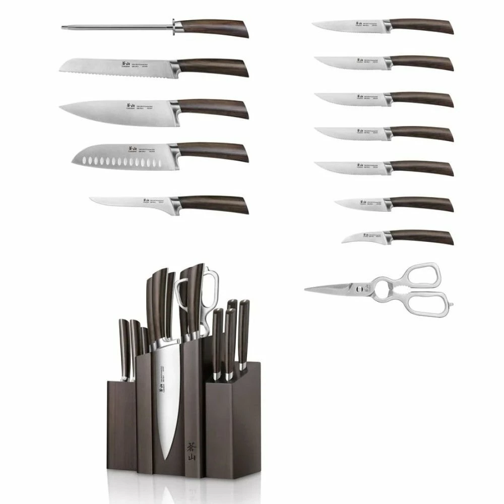 Cangshan Cutlery Cangshan A Series Denali 14-Piece Magnetic Knife Block Set 2 Cangshan Cutlery Cangshan A Series Denali 14-Piece Magnetic Knife Block Set - Image 2
