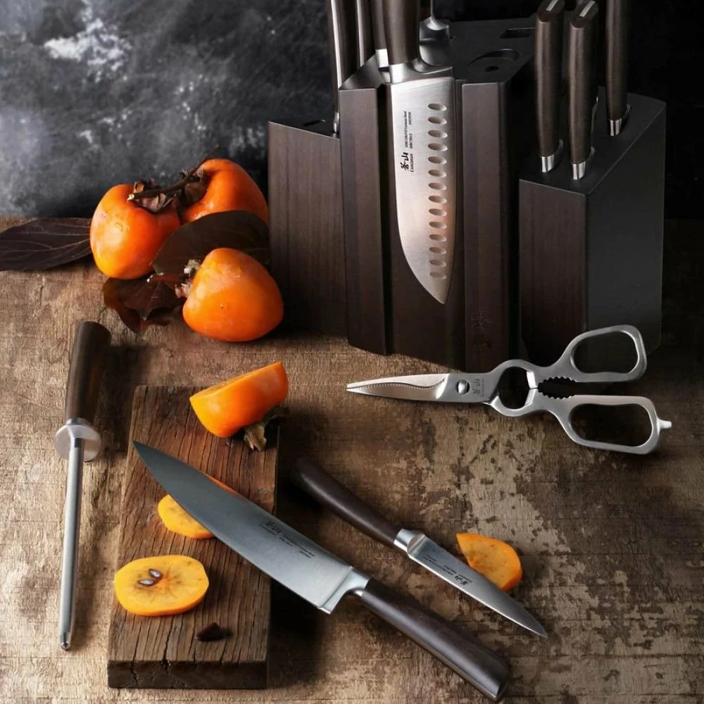 Cangshan Cutlery Cangshan A Series Denali 14-Piece Magnetic Knife Block Set 6 Cangshan Cutlery Cangshan A Series Denali 14-Piece Magnetic Knife Block Set - Image 6
