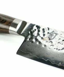 Shun Cutlery Shun Premier Hammered Chef's Knife - 10 Inch -Knife-shop tdm0707 shun premier hammered chefs knife 10 inch