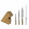 Shun Cutlery Shun Premier Blonde 5-Piece Starter Knife Block Set