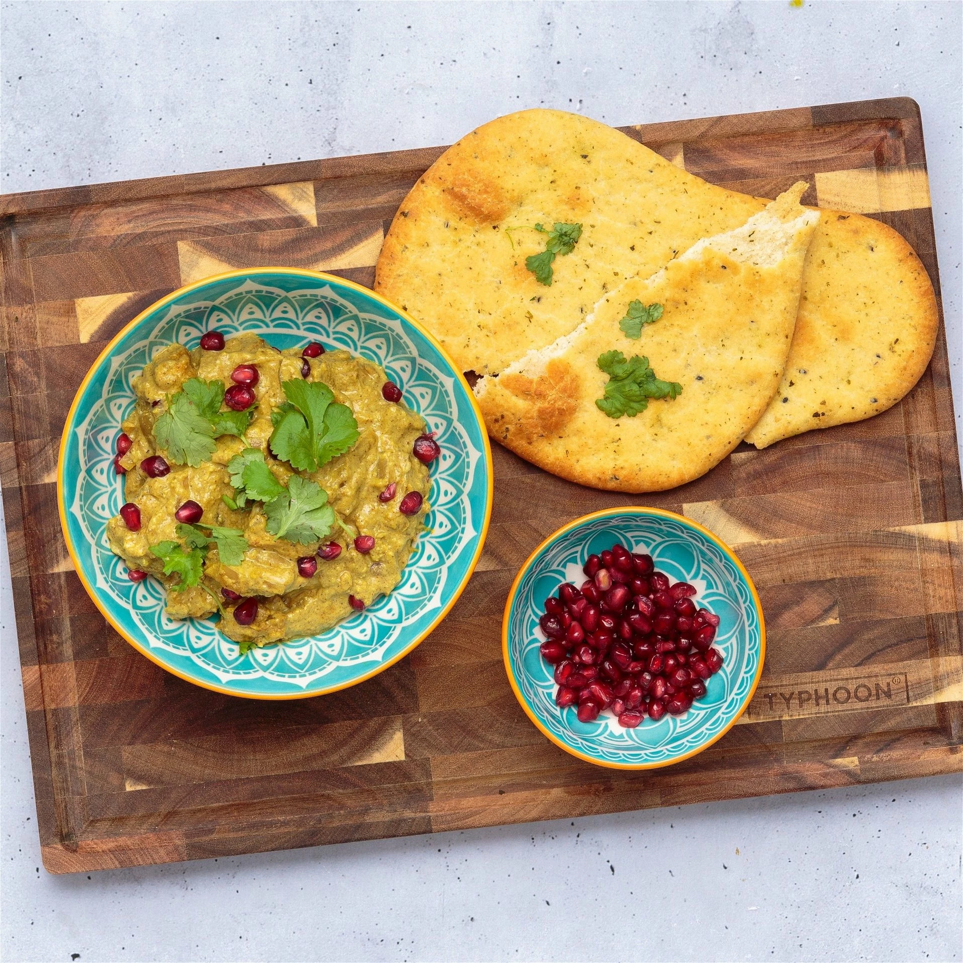 Typhoon World Foods End Grain Butchers Block 2 Typhoon World Foods End Grain Butchers Block - Image 2