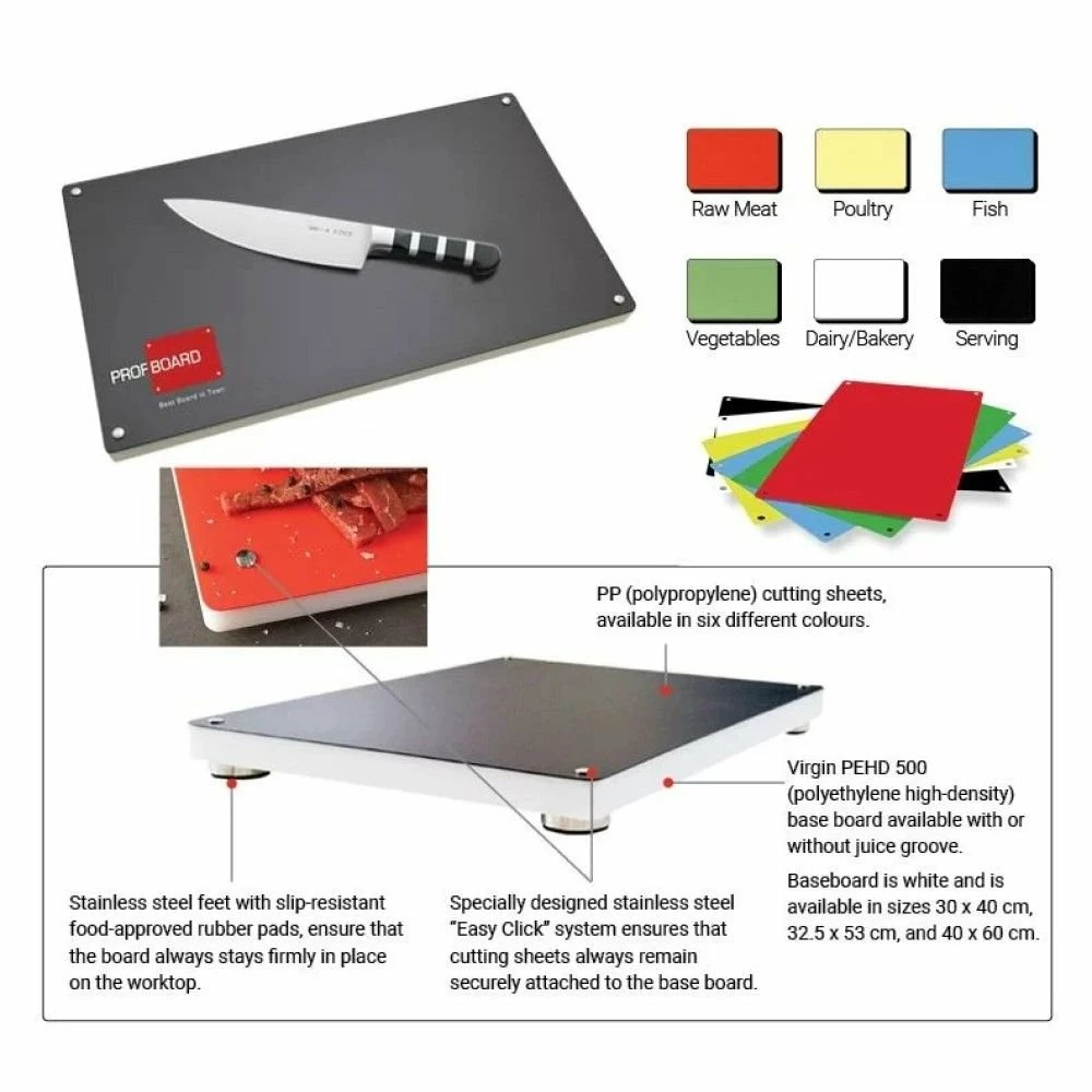AMT Cookware Profboard Pro Series 270 Cutting Board | 15.8" X 22.6" 4 AMT Cookware Profboard Pro Series 270 Cutting Board | 15.8" X 22.6" - Image 4