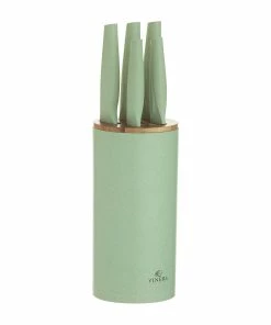 Viners Organic Green Knife Block Set | 6-Piece