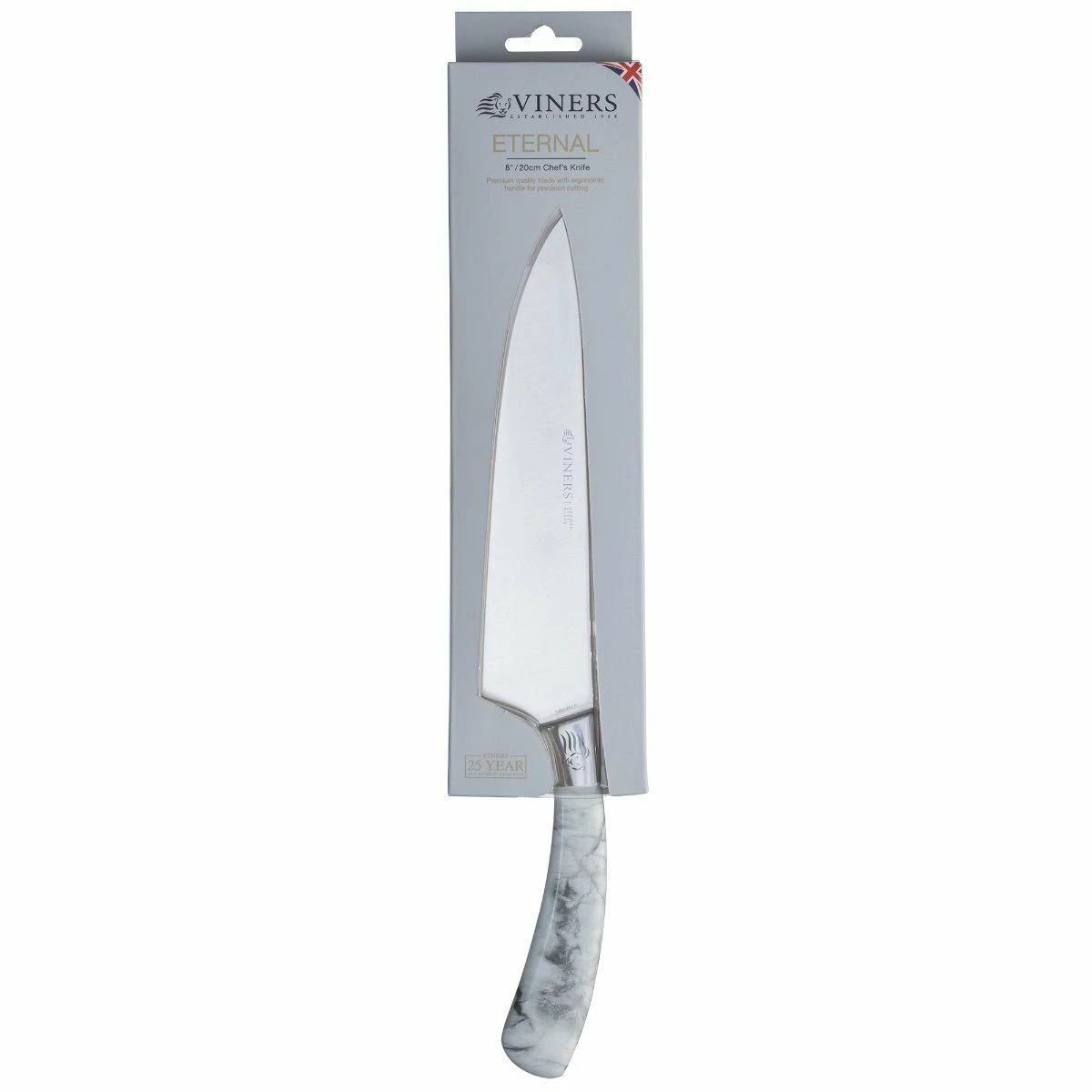 Viners Eternal Marble 8" Chef Knife 2 Viners Eternal Marble 8" Chef Knife - Image 2