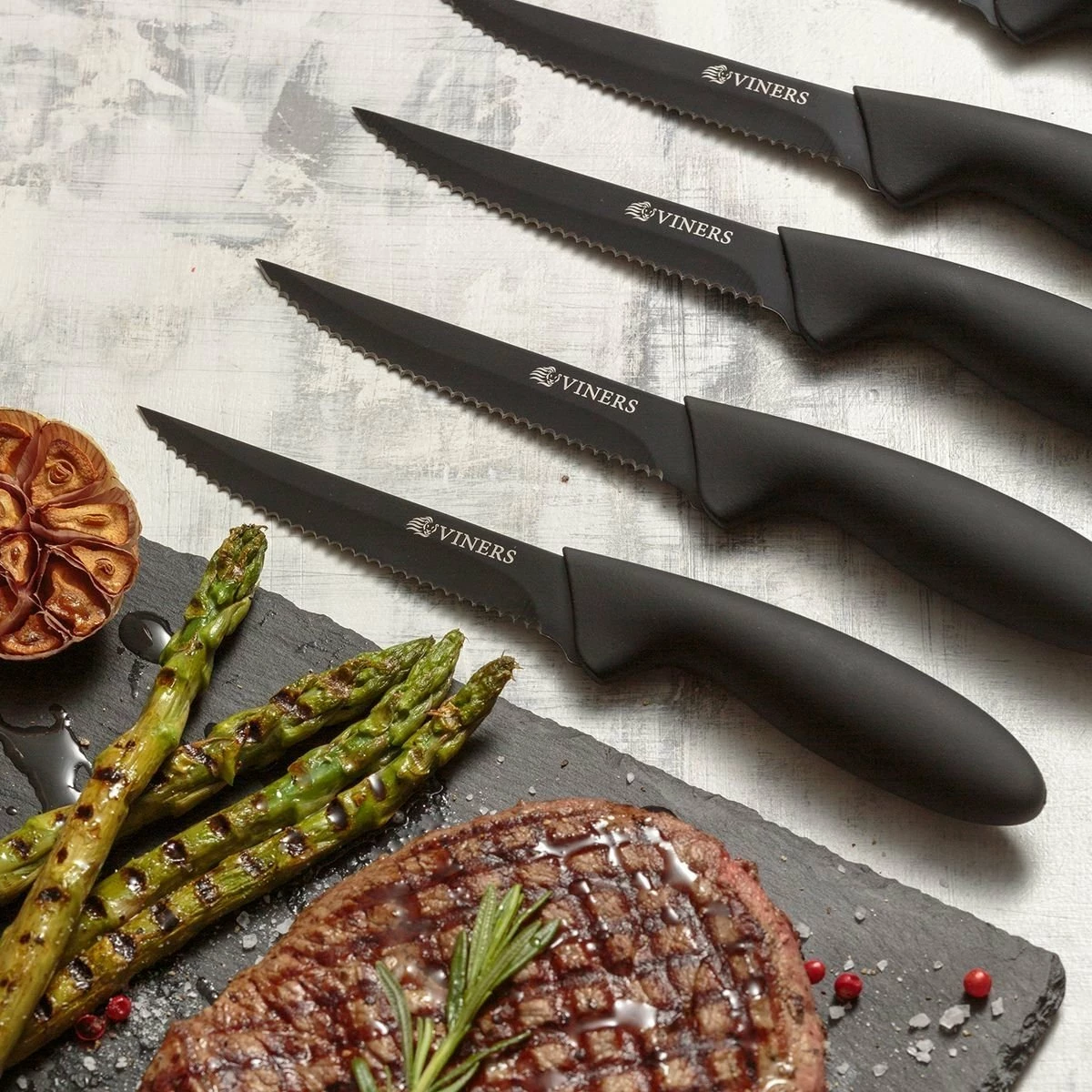 Viners Everyday Steak Knives | Set Of 6 3 Viners Everyday Steak Knives | Set Of 6 - Image 3