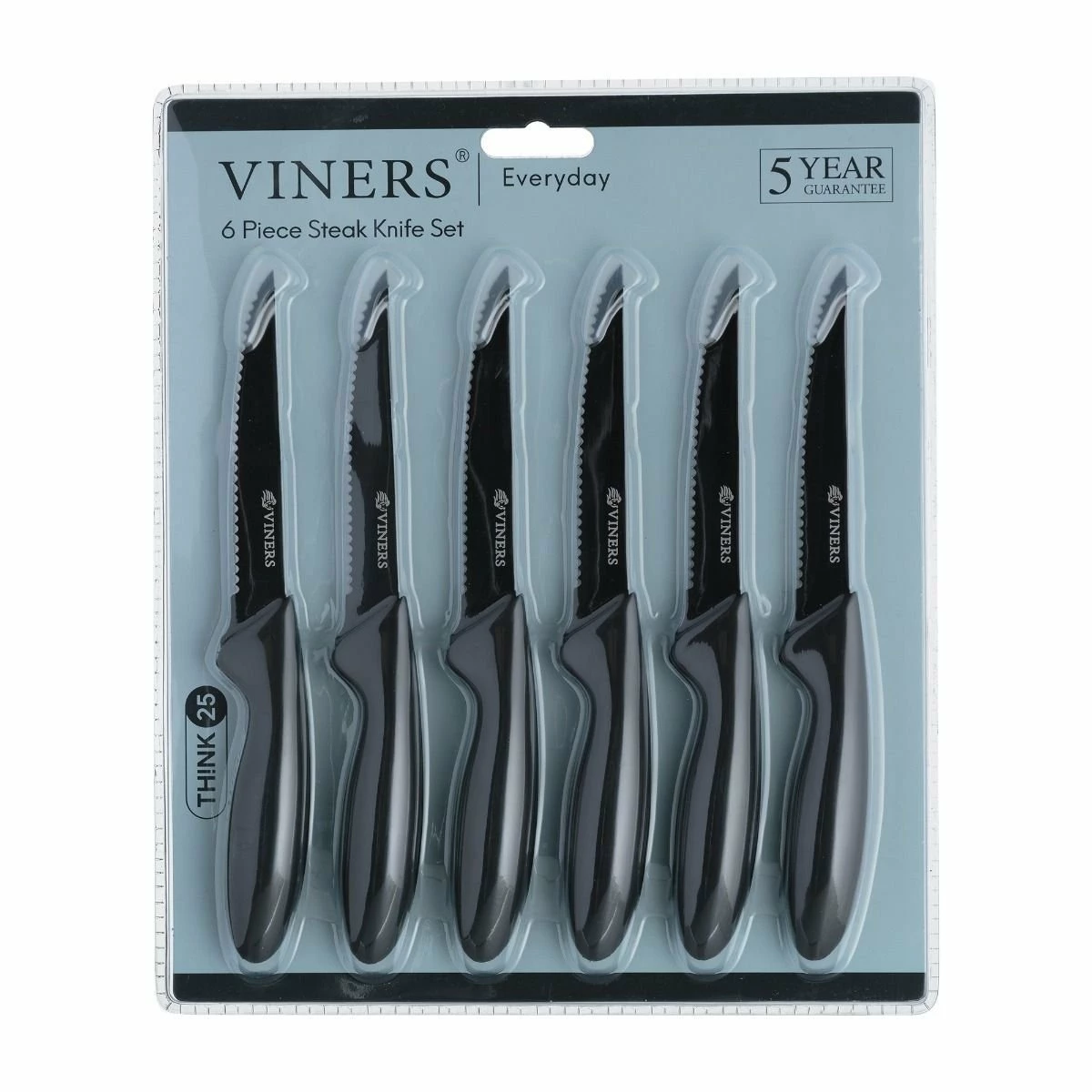 Viners Everyday Steak Knives | Set Of 6 2 Viners Everyday Steak Knives | Set Of 6 - Image 2