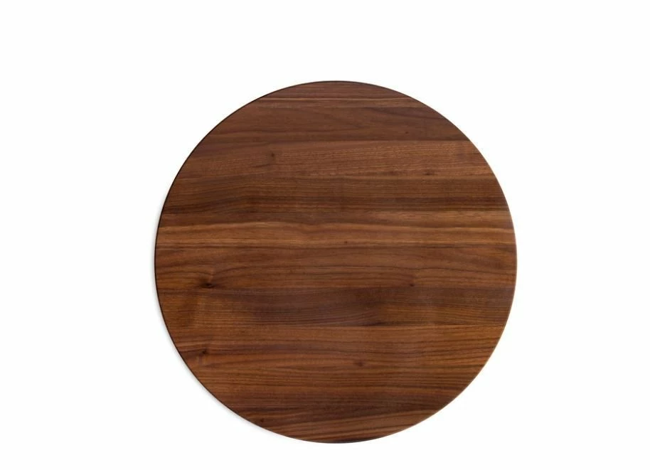 John Boos - 18" Round Cutting Board - Edge Grain – Walnut 2 John Boos - 18" Round Cutting Board - Edge Grain – Walnut - Image 2