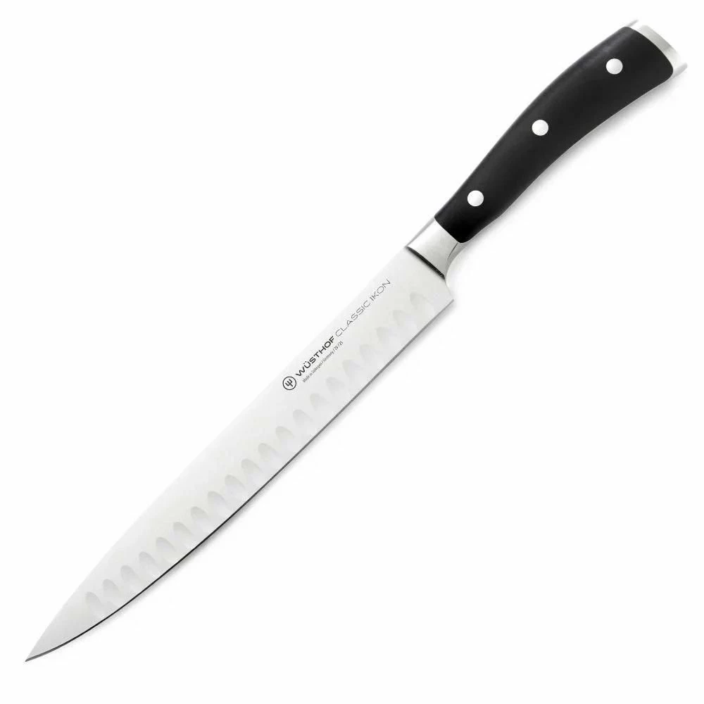Wusthof Cutlery Wusthof Classic Ikon 3-Piece Chef's Knife Set 3 Wusthof Cutlery Wusthof Classic Ikon 3-Piece Chef's Knife Set - Image 3