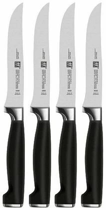 Zwilling J.A. Henckels TWIN Four Star II 4 Steak Knife Set 2 Zwilling J.A. Henckels TWIN Four Star II 4 Steak Knife Set - Image 2