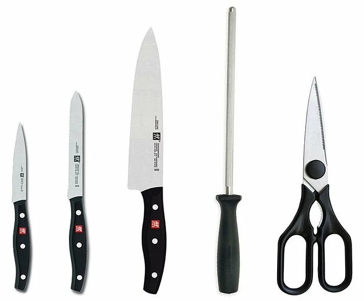 Zwilling J.A. Henckels TWIN Signature Knife Block - 6 PC Set 1 Zwilling J.A. Henckels TWIN Signature Knife Block - 6 PC Set